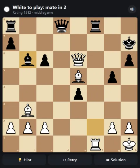 White to play and mate in 2